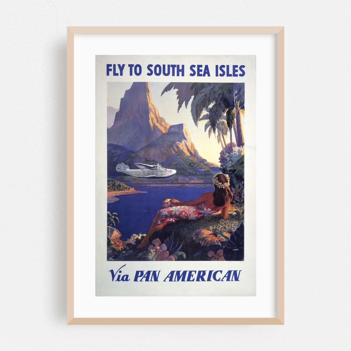 Fly to South Sea isles via Pan American (1938) – image 1 of 4