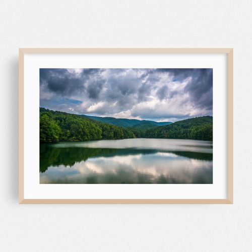 Reflecting Unicoi Lake