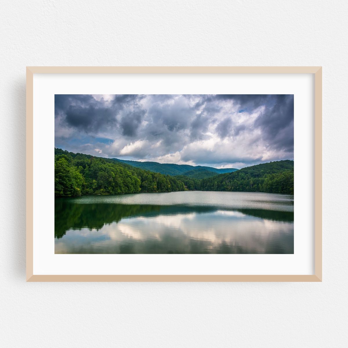 Reflecting Unicoi Lake – image 1 of 6