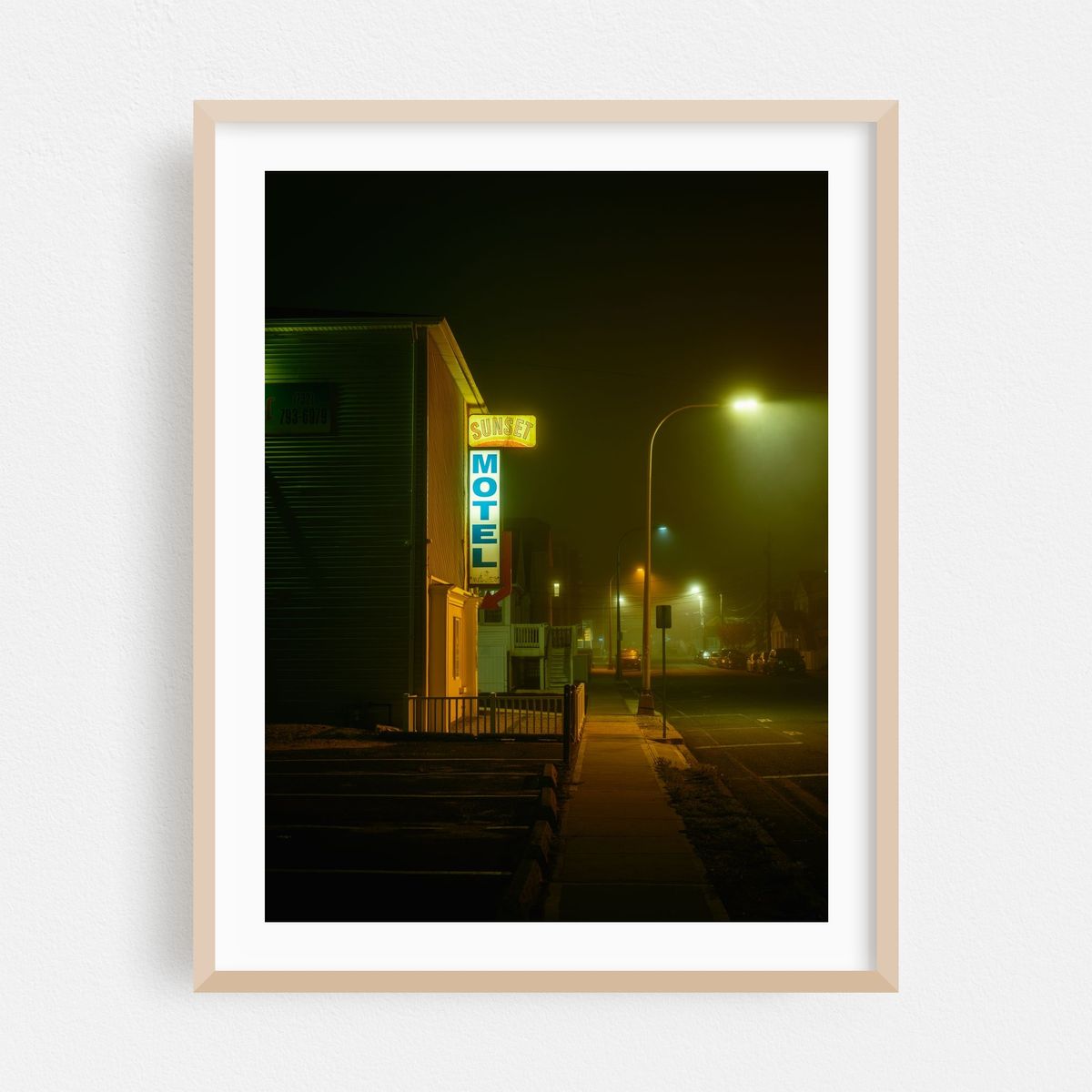 Foggy Night at Sunset Motel, Seaside Heights – image 1 of 3
