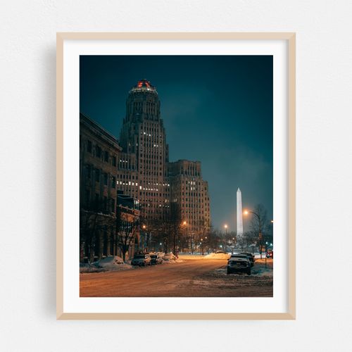 Snowy Buffalo City Hall