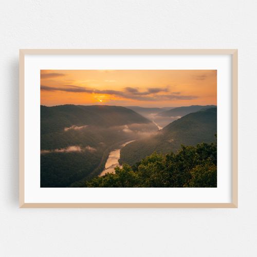 Grandview Sunrise, New River Gorge 02