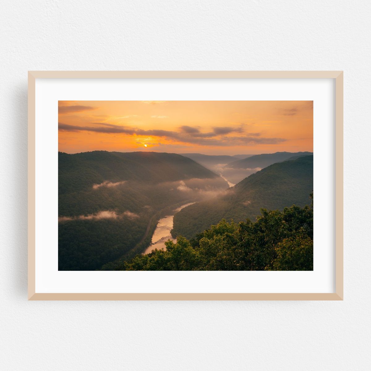 Grandview Sunrise, New River Gorge 02 – image 1 of 6