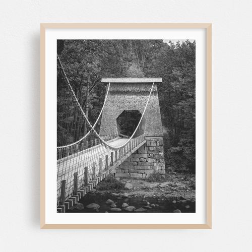 New Portland Wire Bridge 01 B&W