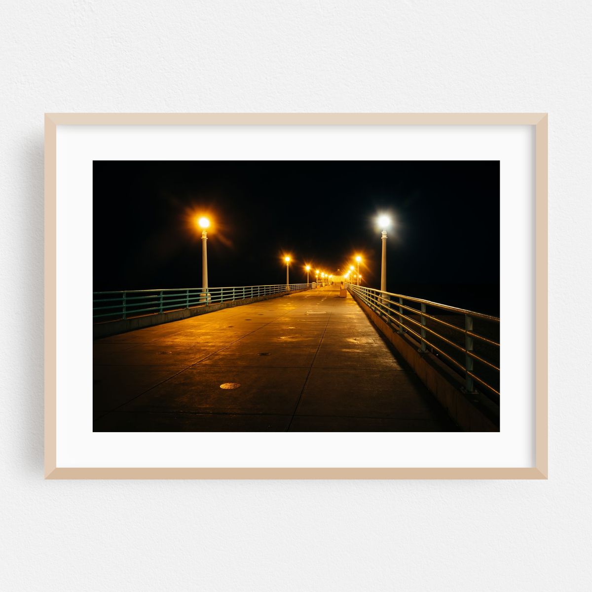 Manhattan Beach Pier at Night – image 1 of 6