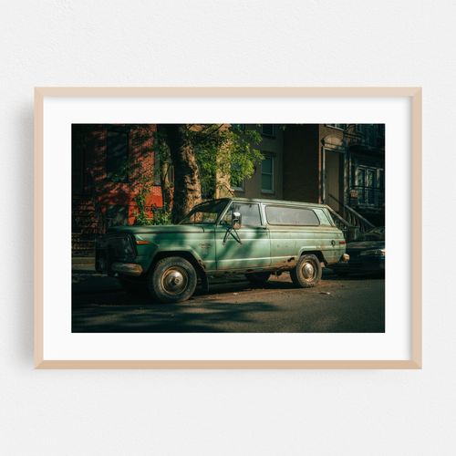 Old Green Truck, Williamsburg 01