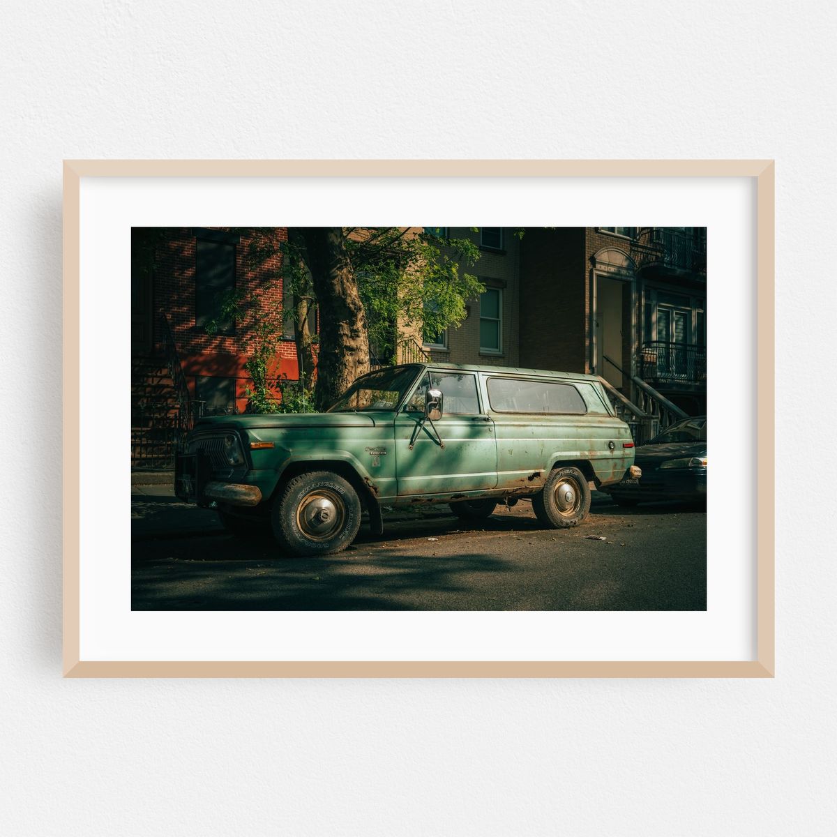 Old Green Truck, Williamsburg 01 – image 1 of 6