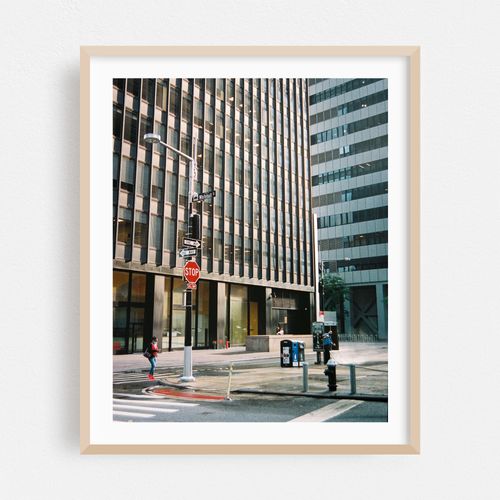 Intersection in Financial District