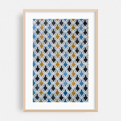 Tiles in Fez, Morocco