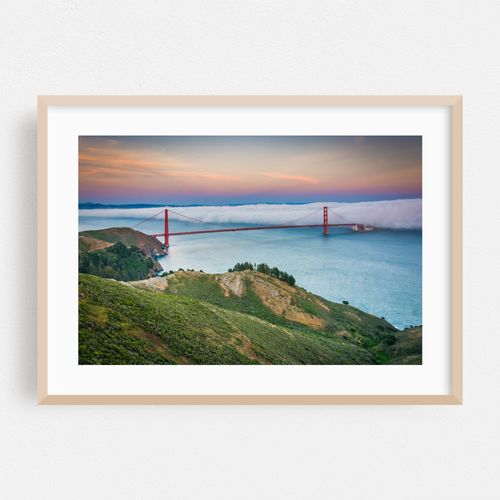 The Golden Gate Bridge from Hawk Hill