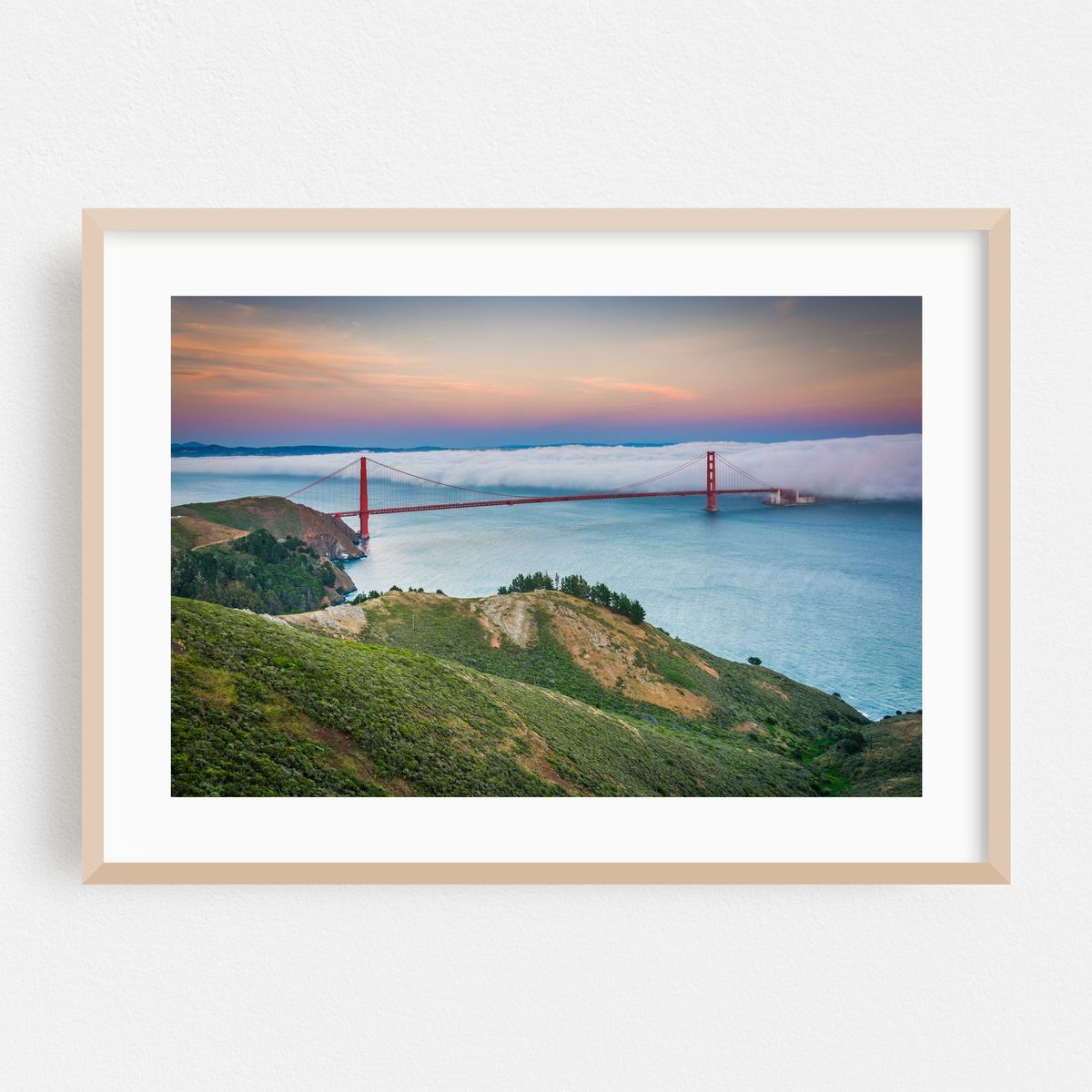 The Golden Gate Bridge from Hawk Hill – image 1 of 6
