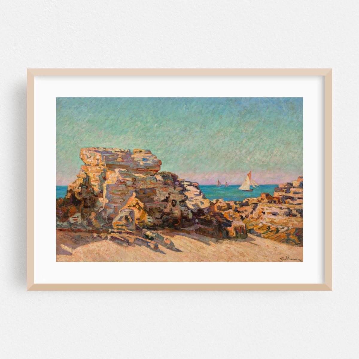 Le rocher du Platin à Saint-Palais (1893) – image 1 of 6