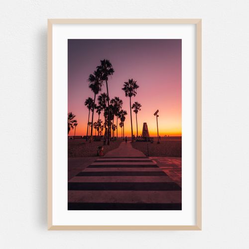 Crosswalk Sunset