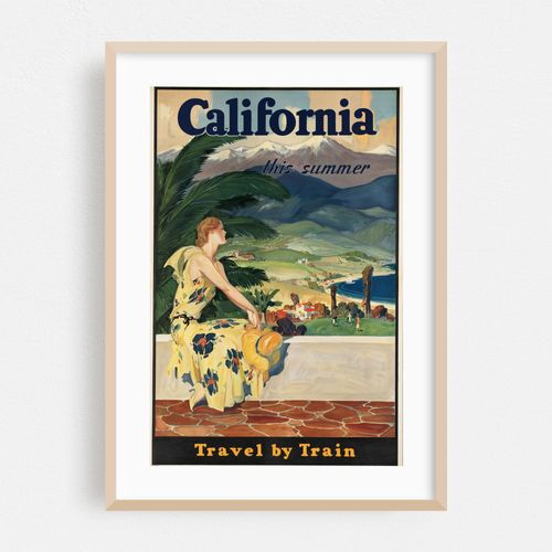 California this summer. Travel by train