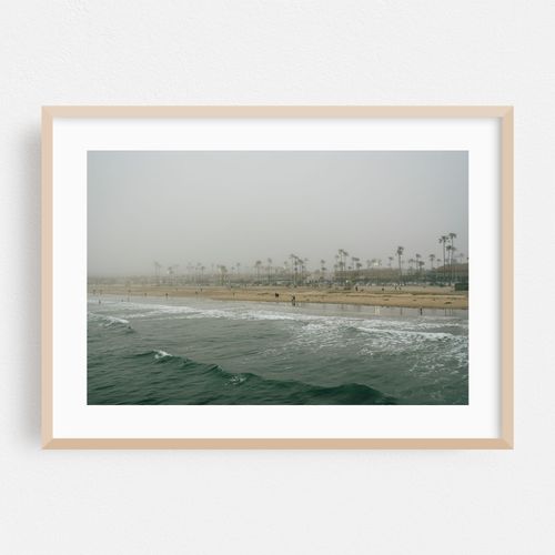 Foggy Newport Beach