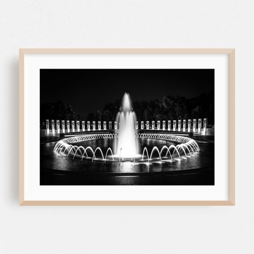 WWII Memorial B&W