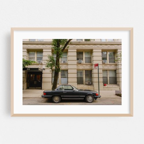 Vintage Mercedes-Benz Parked in the West Village 02