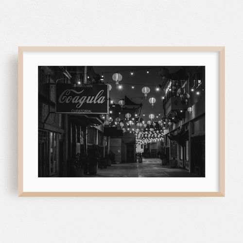 Chinatown, Los Angeles 01 B&W
