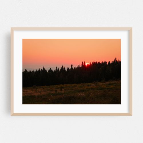 Sunset from Sentinel Rock, Westmore