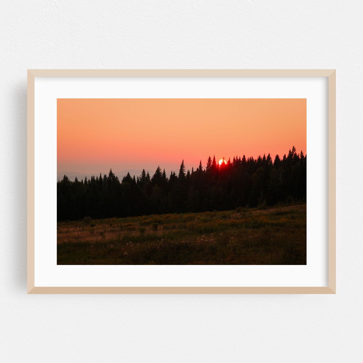 Sunset from Sentinel Rock, Westmore – image 1 of 6