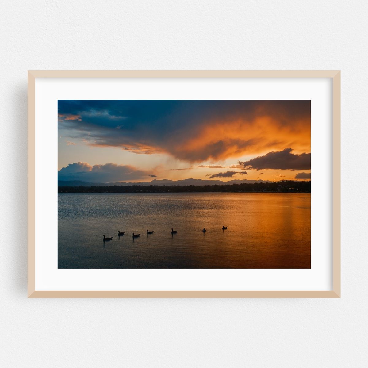 Sunset at Sloan's Lake Park, Denver – image 1 of 6