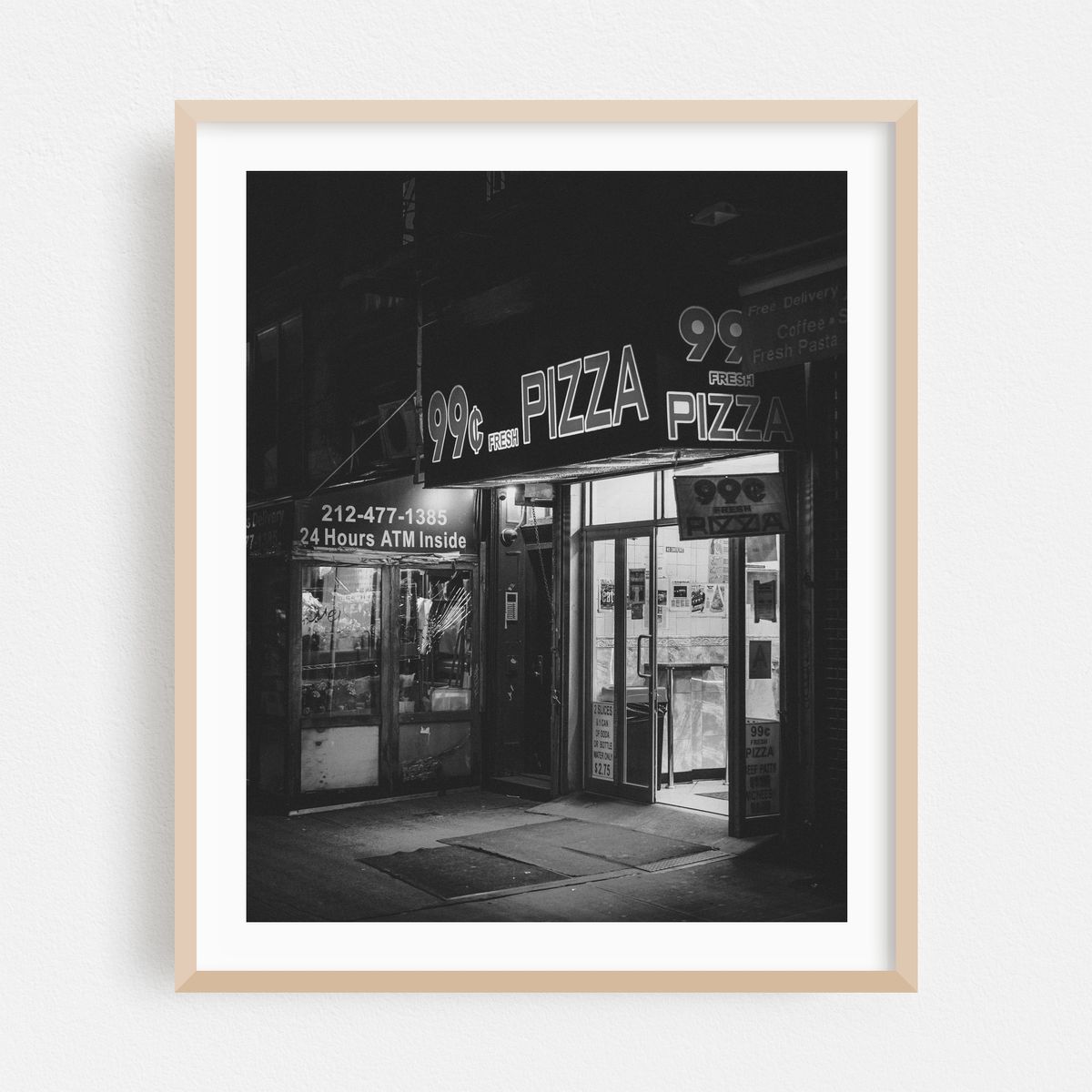 99 Cent Pizza B&W – image 1 of 12