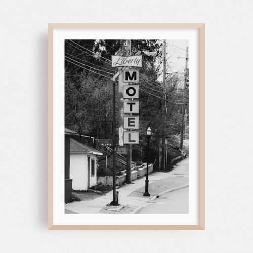 Liberty Motel B&W