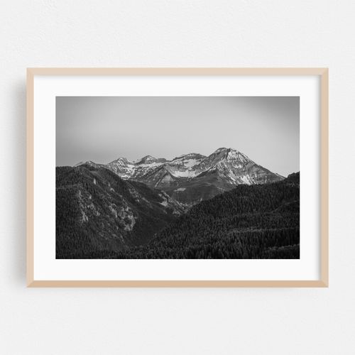 Peaks 01 B&W