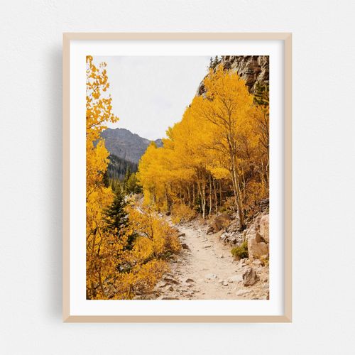 Glacier Gorge Trail in Autumn