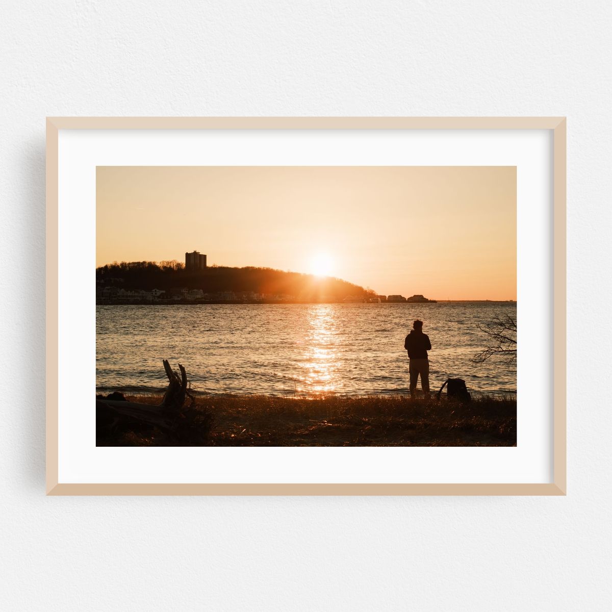 Fishing at Sunset, Sandy Hook 01 – image 1 of 6