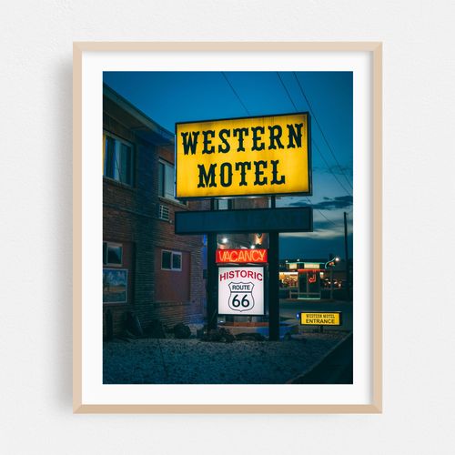Western Motel, Route 66 01