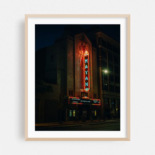 Landmark's Mayan Theatre Neon, Denver