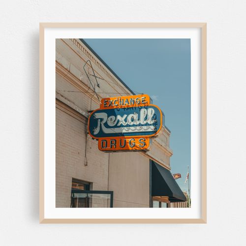 Exchange Drugs Rexall Sign