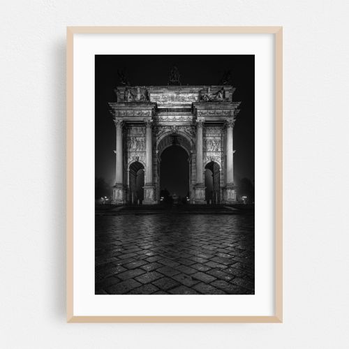 Arco della Pace 01 B&W