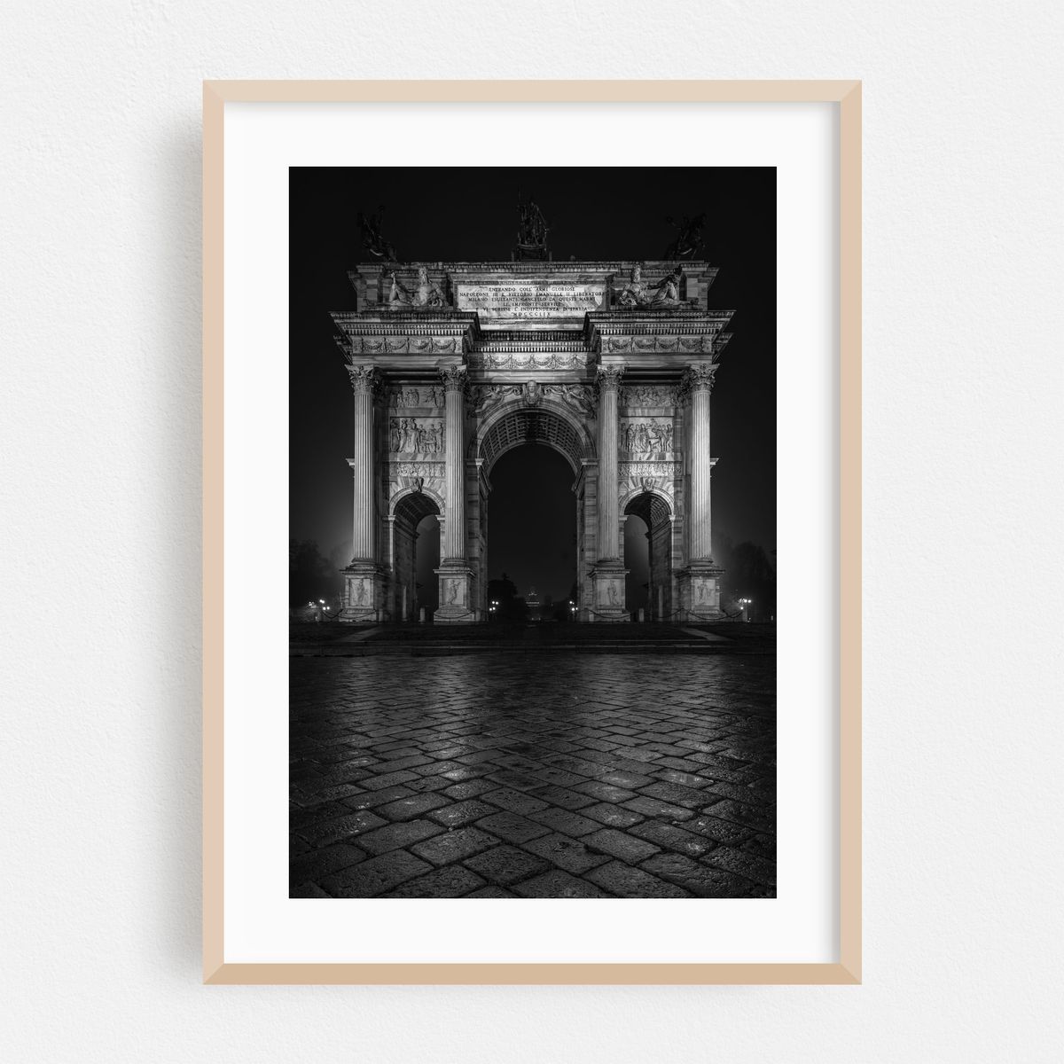 Arco della Pace 01 B&W – image 1 of 16