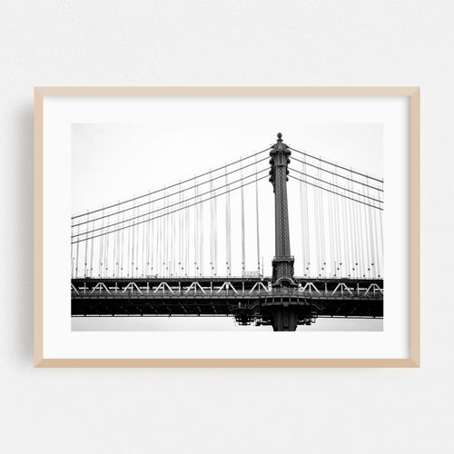 Manhattan Bridge 01 B&W