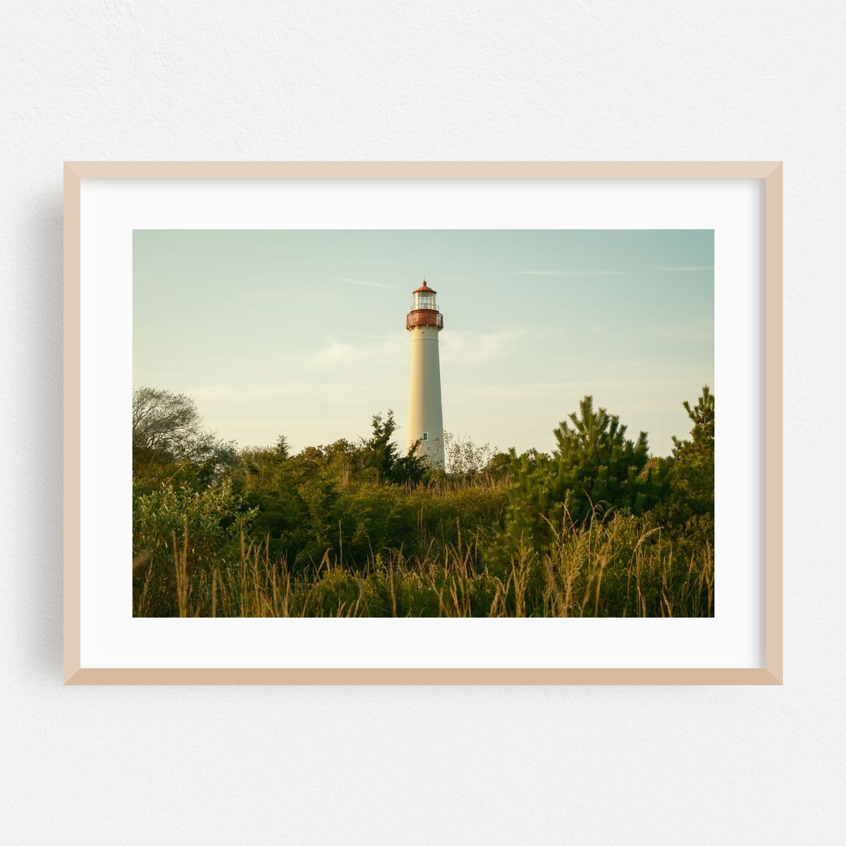 Cape May Lighthouse Through Trees – image 1 of 6