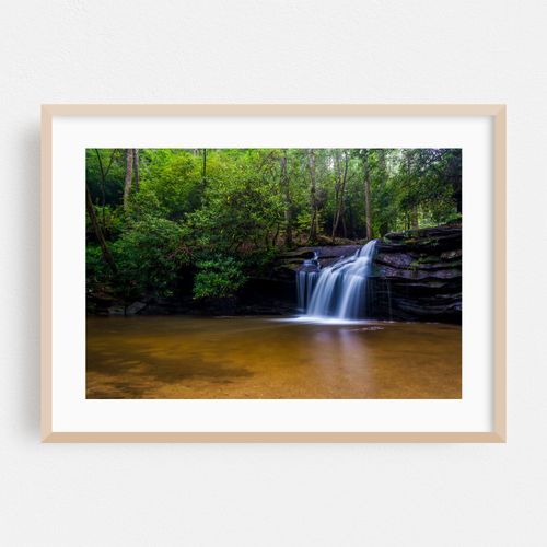 Waterfall at Table Rock State Park 01