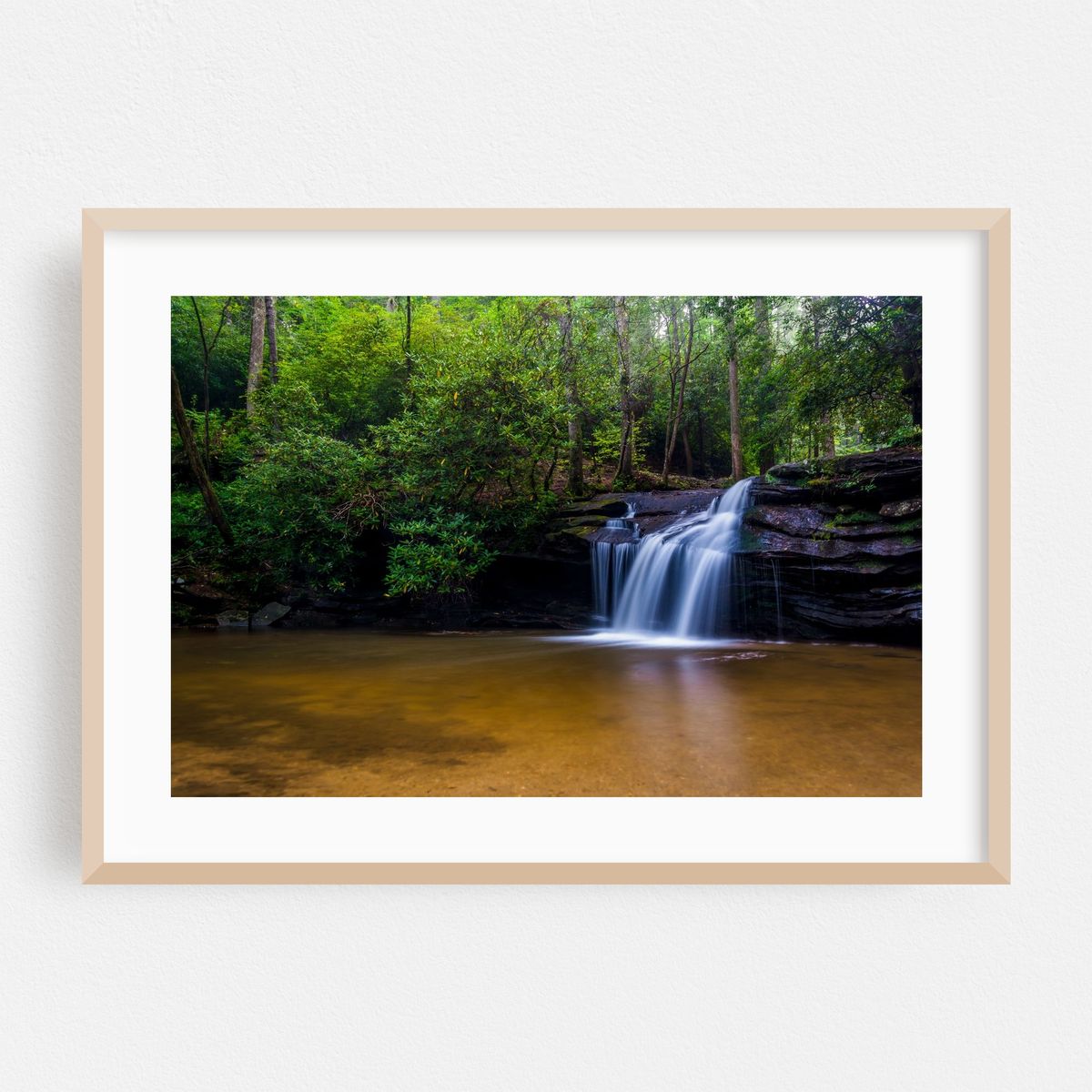 Waterfall at Table Rock State Park 01 – image 1 of 6