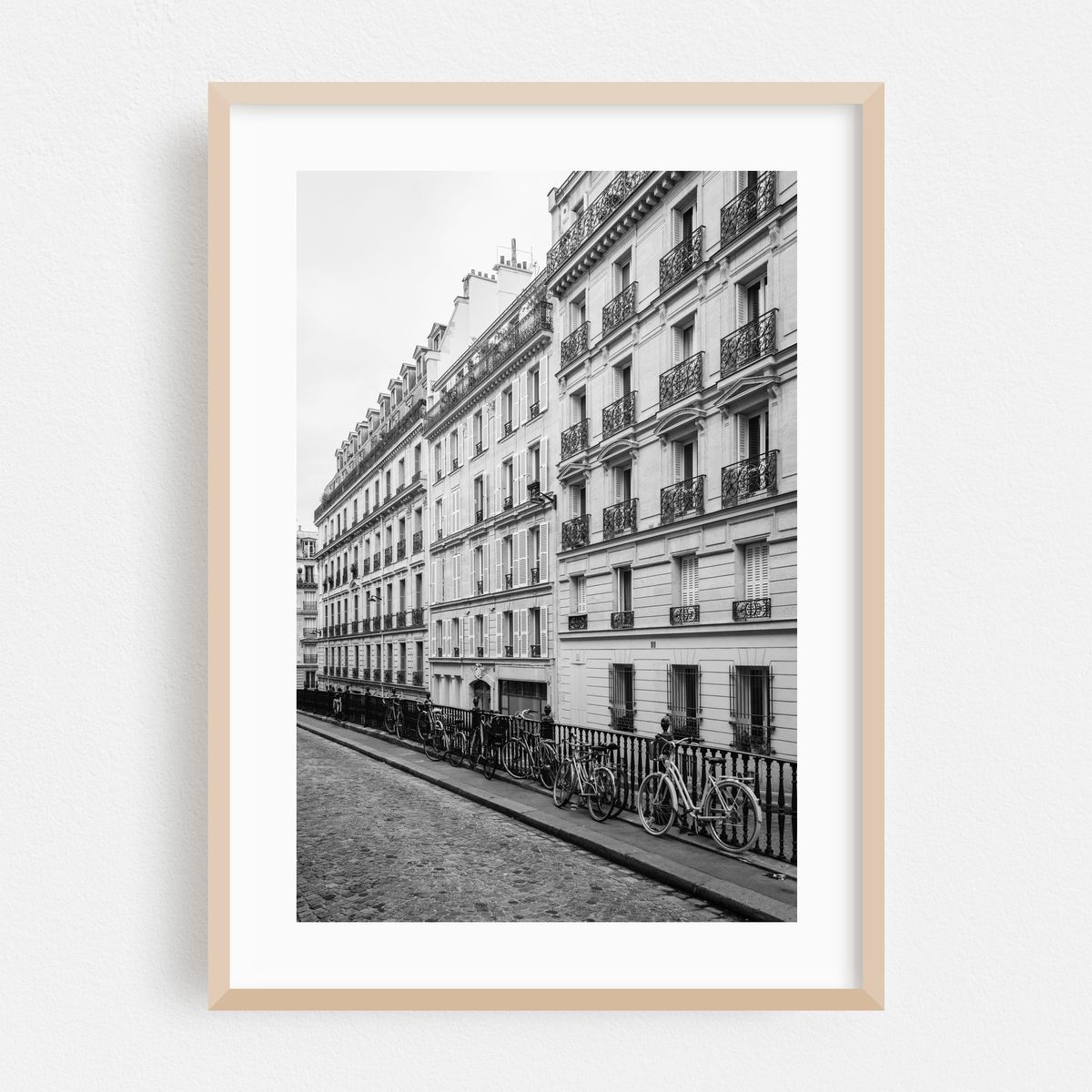 Biking, Rue Malebranche B&W – image 1 of 16