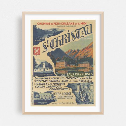Chemins de fer d’Orléans et du Midi. St-Christau