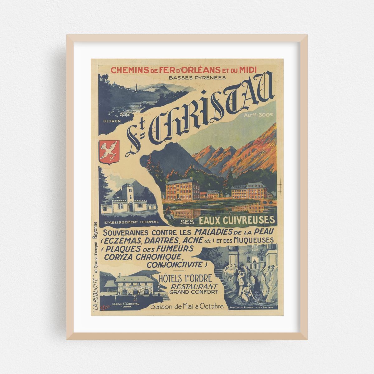 Chemins de fer d’Orléans et du Midi. St-Christau – image 1 of 3