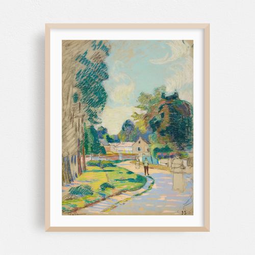 Une rue en Ile-de-France (1893)