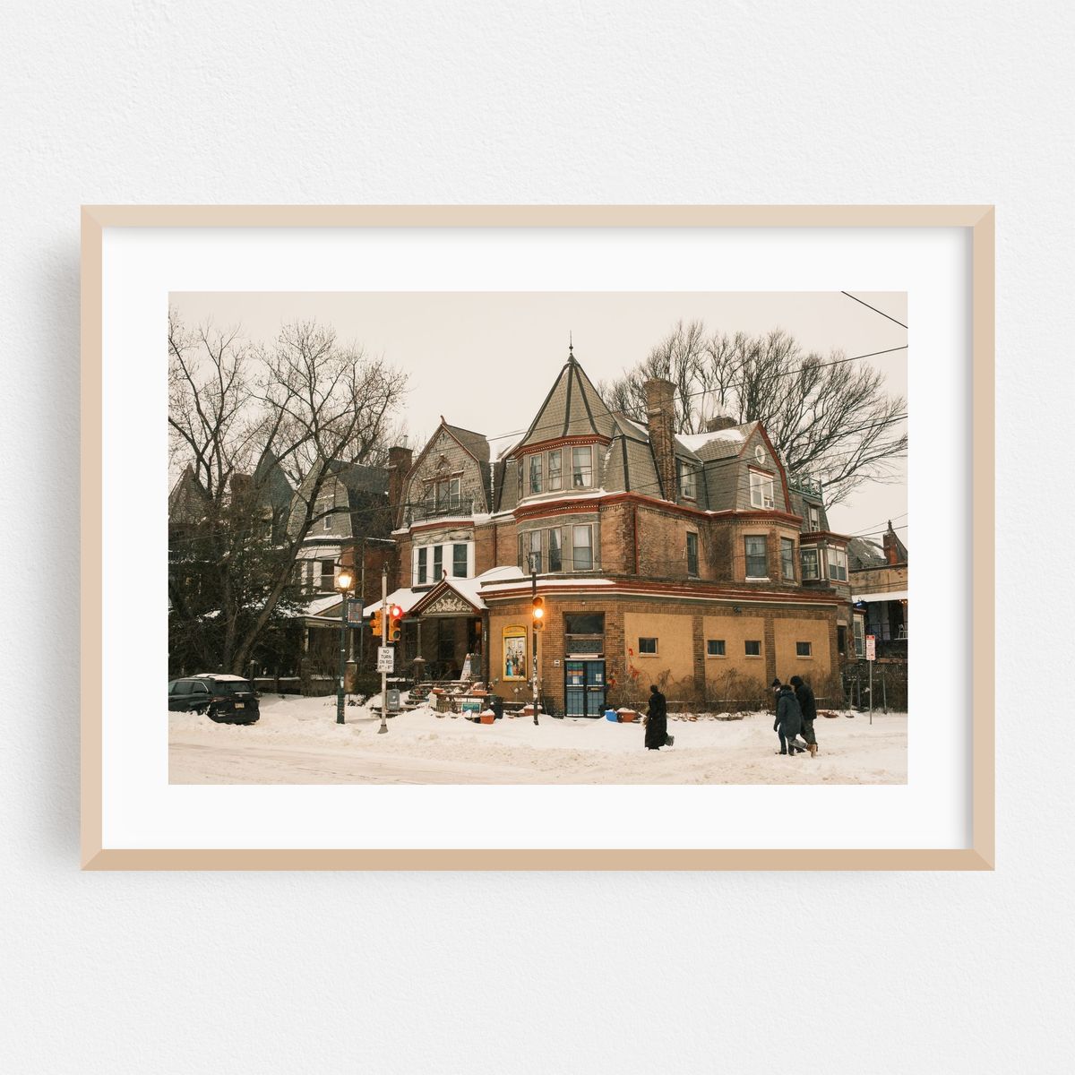Walking in the Snow, West Philadelphia 01 – image 1 of 6