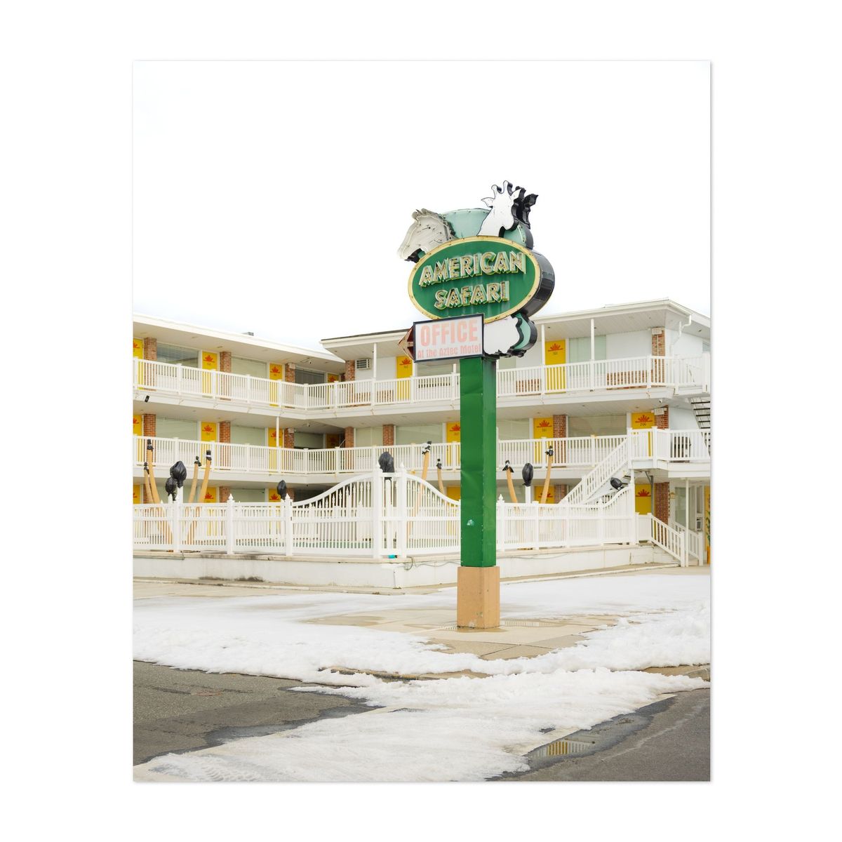 American Safari Motel in Winter – image 1 of 2