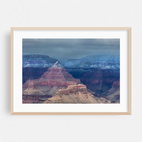 Grand Canyon Snow Panorama