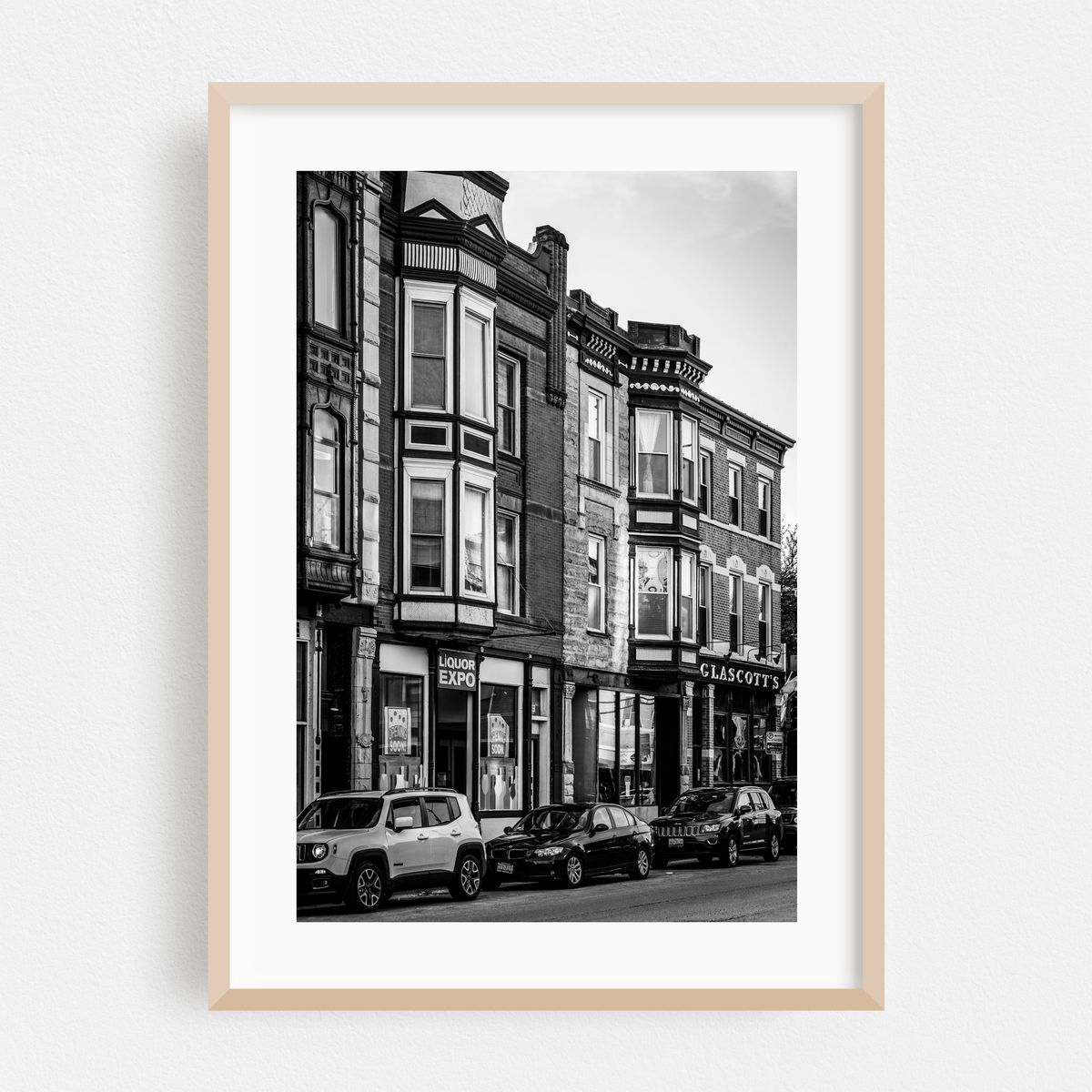 Halstead Street, Lincoln Park B&W – image 1 of 16