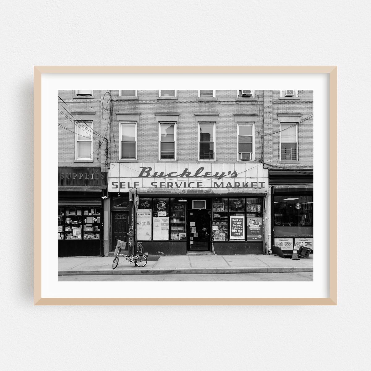 Buckley's Self Service Market B&W – image 1 of 3