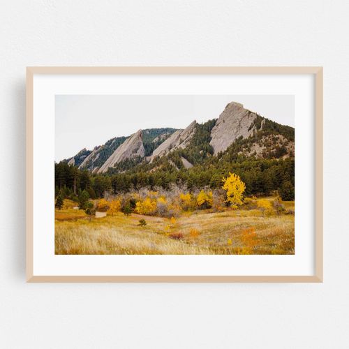 Fall in the Flatirons