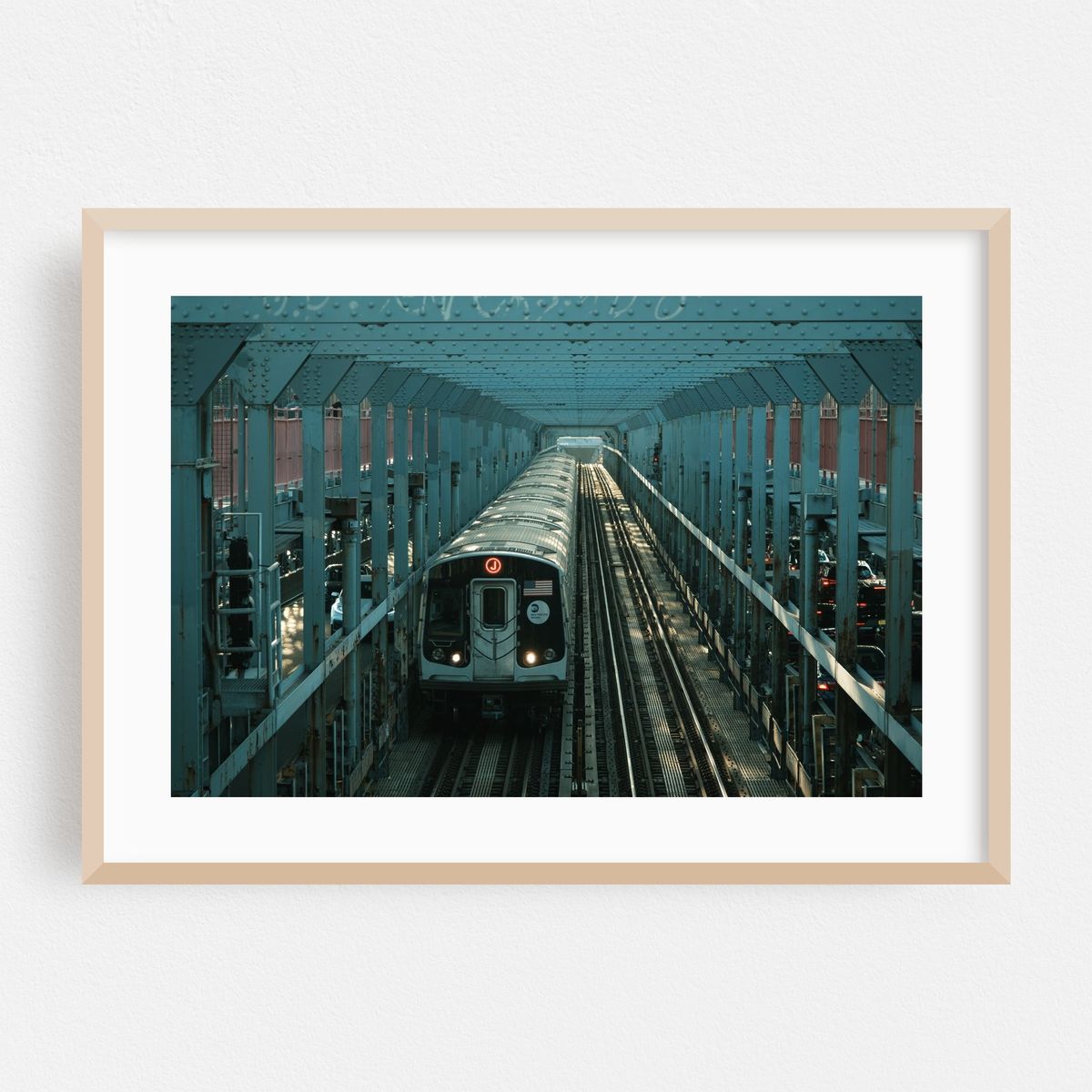 Train on the Williamsburg Bridge 04 – image 1 of 6